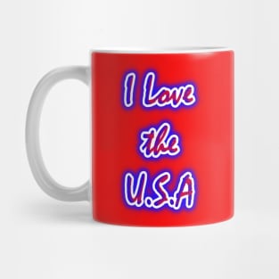 I Love the U.S.A Mug